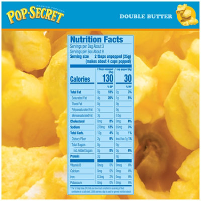 Pop Secret Double Butter Microwave Popcorn 3 Count - 3.2 Oz - Image 4