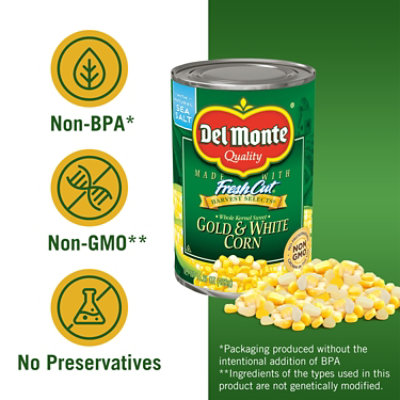 Del Monte Fresh Cut Gold And White Corn - 15.25 Oz - Image 4