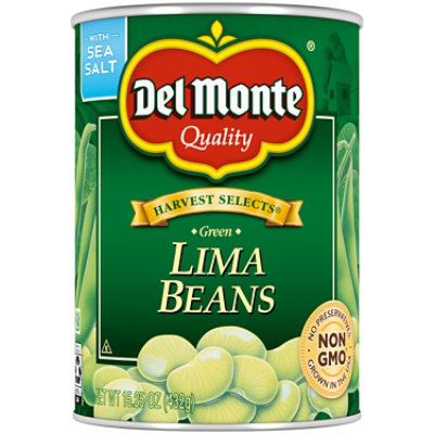 Del Monte Green Lima Beans - 15.25 Oz - Image 1