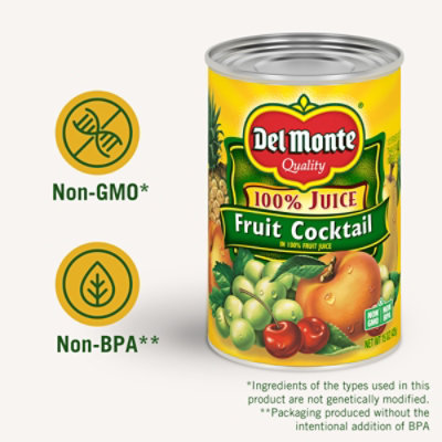 Del Monte Juice In Fruit Cocktail Natural - 15 Oz - Image 4