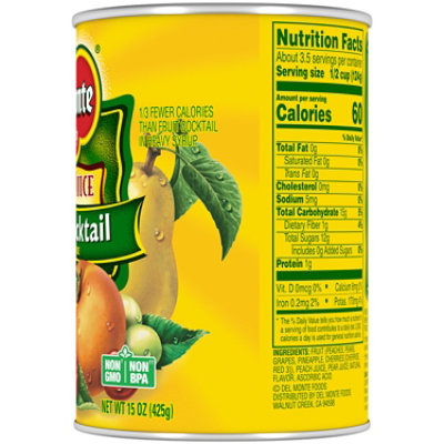 Del Monte Juice In Fruit Cocktail Natural - 15 Oz - Image 5