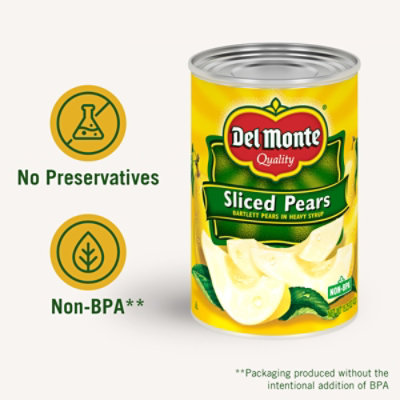 Del Monte Sliced Pears - 15.25 Oz - Image 4