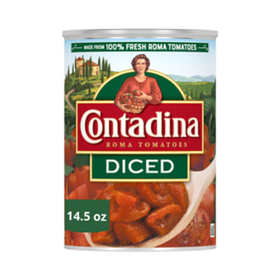 Contadina Diced Roma Tomato - 14.5 Oz - Image 1