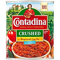 Contadina Roasted Garlic Crushed Tomatoes - 28 Oz - Image 2