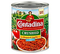 Contadina Roasted Garlic Crushed Tomatoes - 28 Oz