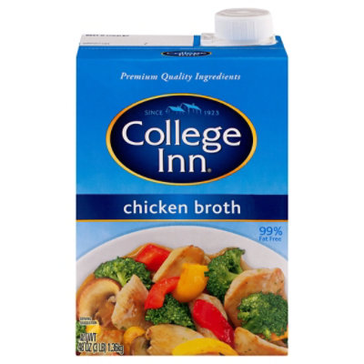 College Inn Broth Chicken 48 Oz jewelosco