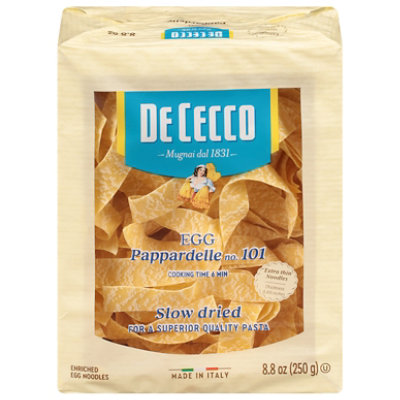 De Cecco Pasta Pappardelle Egg - 8.8 Oz - Image 3