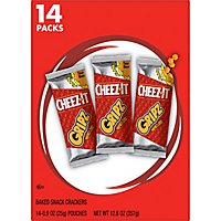 Cheez-It Gripz Tiny Baked Snack Cheese Crackers Great for OntheGo Original 14 Count - 12.6 Oz - Image 4