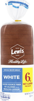 Healthy Life Bread White - 16 Oz - Image 1