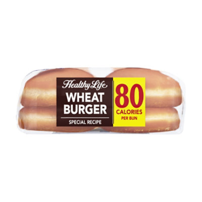 Healthy Life Wheat Hamburger Bun - 12 Oz - Image 5