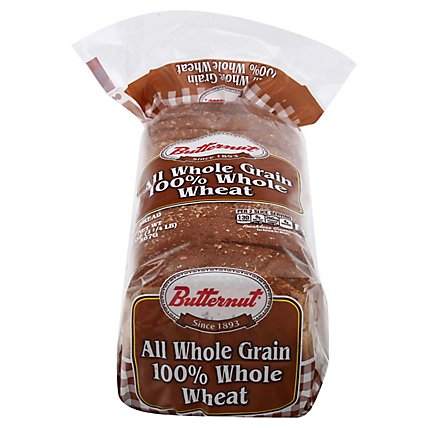 Butternut 100% Whole Grain Wheat Bread - 20 Oz - Image 3