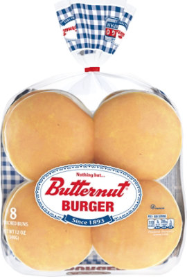 Butternut Hamburger Buns - 12 Oz - Image 1