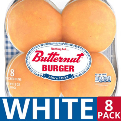 Butternut Hamburger Buns - 12 Oz - Image 1