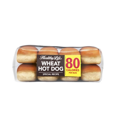 Healthy Life Hot Dog Bun Wheat - 12 Oz - Image 5