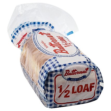 Butternut Bread Half Loaf White - 12 Oz - Image 1