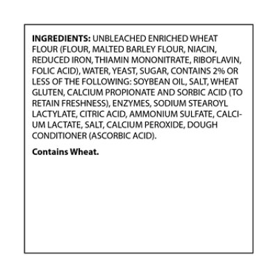 Butternut Bread Half Loaf White - 12 Oz - Image 5