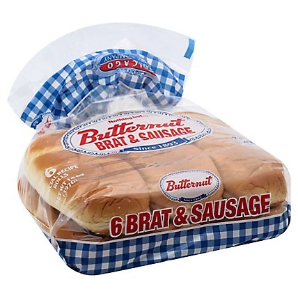 Butternut Bratwurst/Sausage Rolls - 14 Oz - Image 1