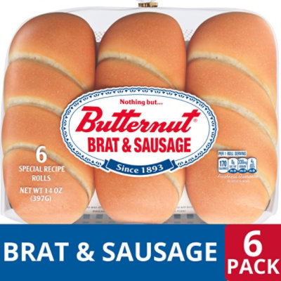 Butternut Bratwurst/Sausage Rolls - 14 Oz - Image 2