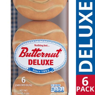 Butternut Hamburger Buns 5in - 14 Oz - Image 2