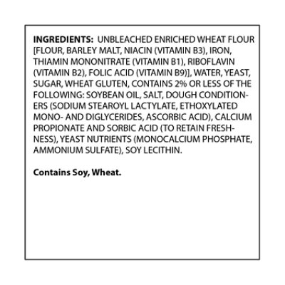 Butternut Hamburger Buns 5in - 14 Oz - Image 4