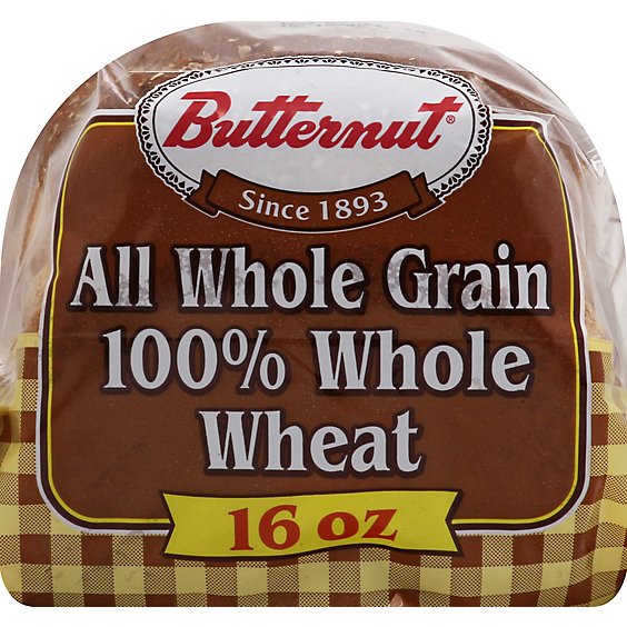 Butternut 100% Wheat Bread - 16 Oz