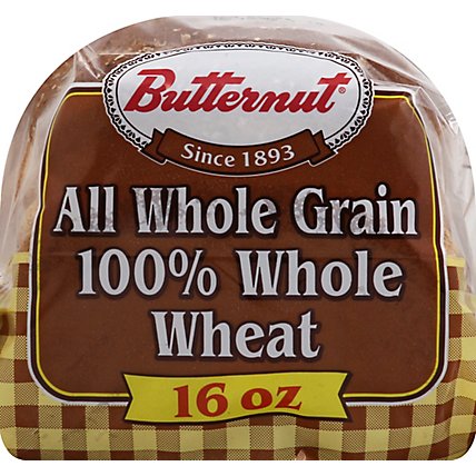 Butternut 100% Wheat Bread - 16 Oz - Image 1