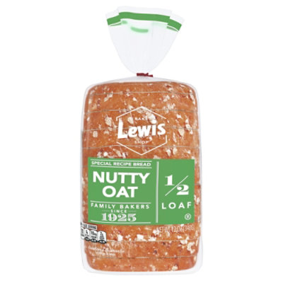 Lewis Half Loaf Nutty Bread - 12 Oz - Image 1