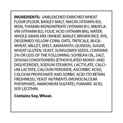 Lewis Half Loaf 12 Grain Bread - 12 Oz - Image 4