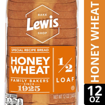 Lewis Half Loaf Honey Wheat - 12 Oz - Image 2