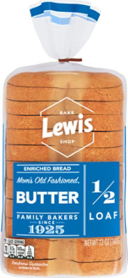 Lewis Half Loaf Butter White - 12 Oz - Image 1