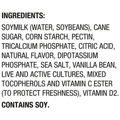 Silk Vanilla Soy Milk Yogurt Alternative  24 Oz - Image 4