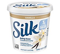 Silk Yogurt Alternative Vanilla Soy Milk - 24 Fl. Oz.