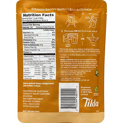Tilda Grain With Quinoa - 8.5 Oz - Image 3