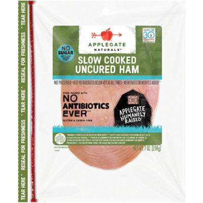 Applegate Natural Uncured Slow Cooked Ham - 7 Oz - Image 3