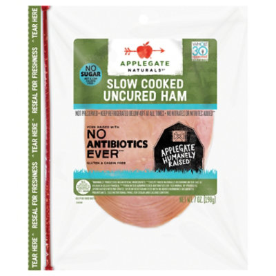 Applegate Natural Uncured Slow Cooked Ham - 7 Oz - Image 2