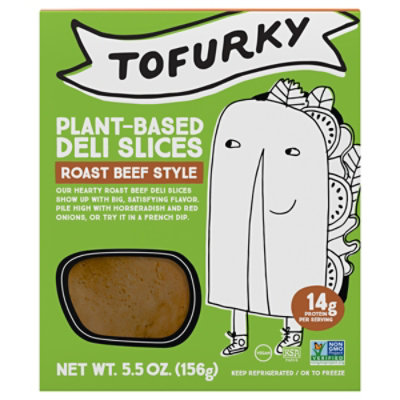 Tofurky Roast Beef Style Deli Slices, 5.5 Oz - 5.5Oz - Image 1