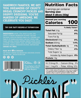 Tofurky Smoked Ham Style Deli Slices, 5.5 Oz - 5.5Oz - Image 5