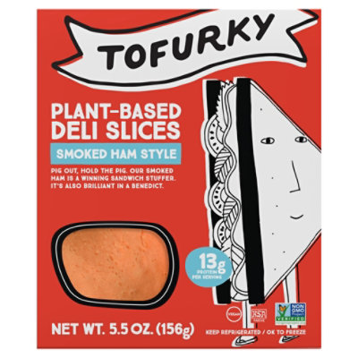 Tofurky Smoked Ham Style Deli Slices, 5.5 Oz - 5.5Oz - Image 1