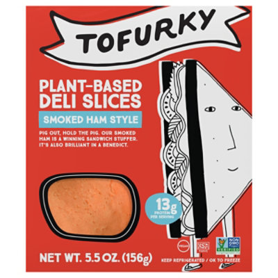 Tofurky Smoked Ham Style Deli Slices, 5.5 Oz - 5.5Oz