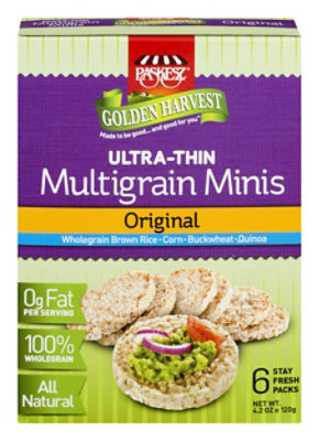 Paskesz Multigrain Mini Rice Cakes - 4.2 Oz - Image 1