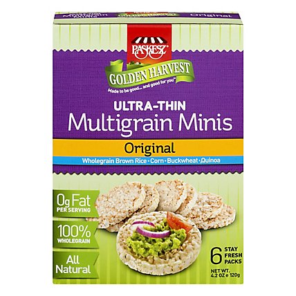 Paskesz Multigrain Mini Rice Cakes - 4.2 Oz - Image 1