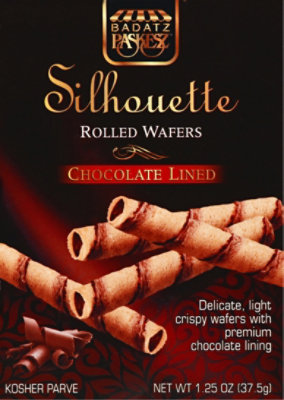 Paskesz Silhouette Mini Chocoalte Wafer Rolls - 1.25 Oz - Image 6