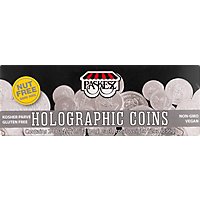Paskesz Nut Free Holographic Coins - 24 Count - Image 1