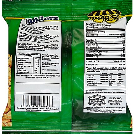 Paskesz Onion And Garlic Nibblers Snack - 1 Oz - Image 3