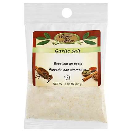 Garlic Salt - 3 Oz - Image 1