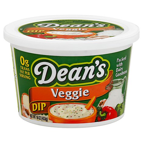 Deans Veggie Dip - 16 Oz
