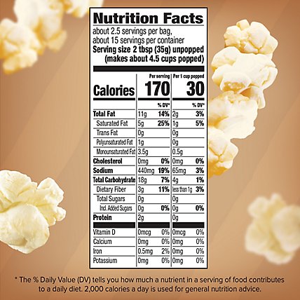 Orville Redenbacher's Naturals Simply Salted Popcorn Classic Bag - 12 Count - Image 4