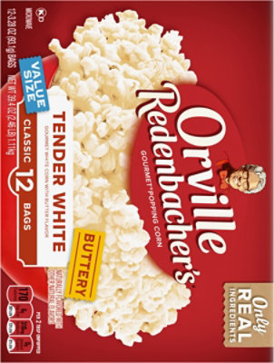Orville Redenbacher's Tender White Popcorn - 12-3.28 Oz - Image 6