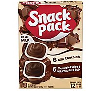 Snack Pack Pudding Chocolate Lovers Family Pack - 39 Oz