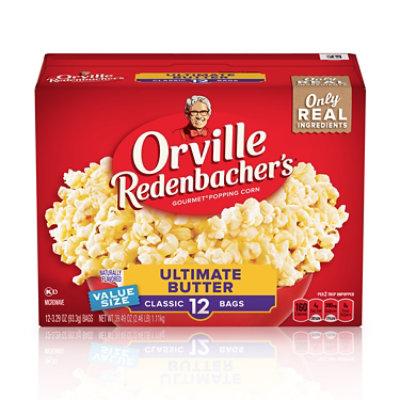 Orville Redenbacher's Ultimate Butter Popcorn - 12-3.29 Oz - Image 1